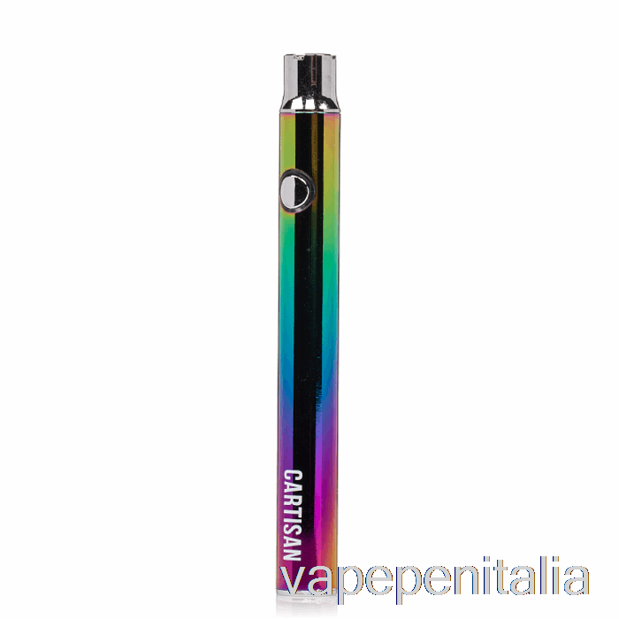 Scatola Vape Mod Cartisan Pulsante Vv 400 510 Batteria Arcobaleno